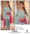 Hoor Tex 980 A To D Satin Embroidery Salwar Kameez 